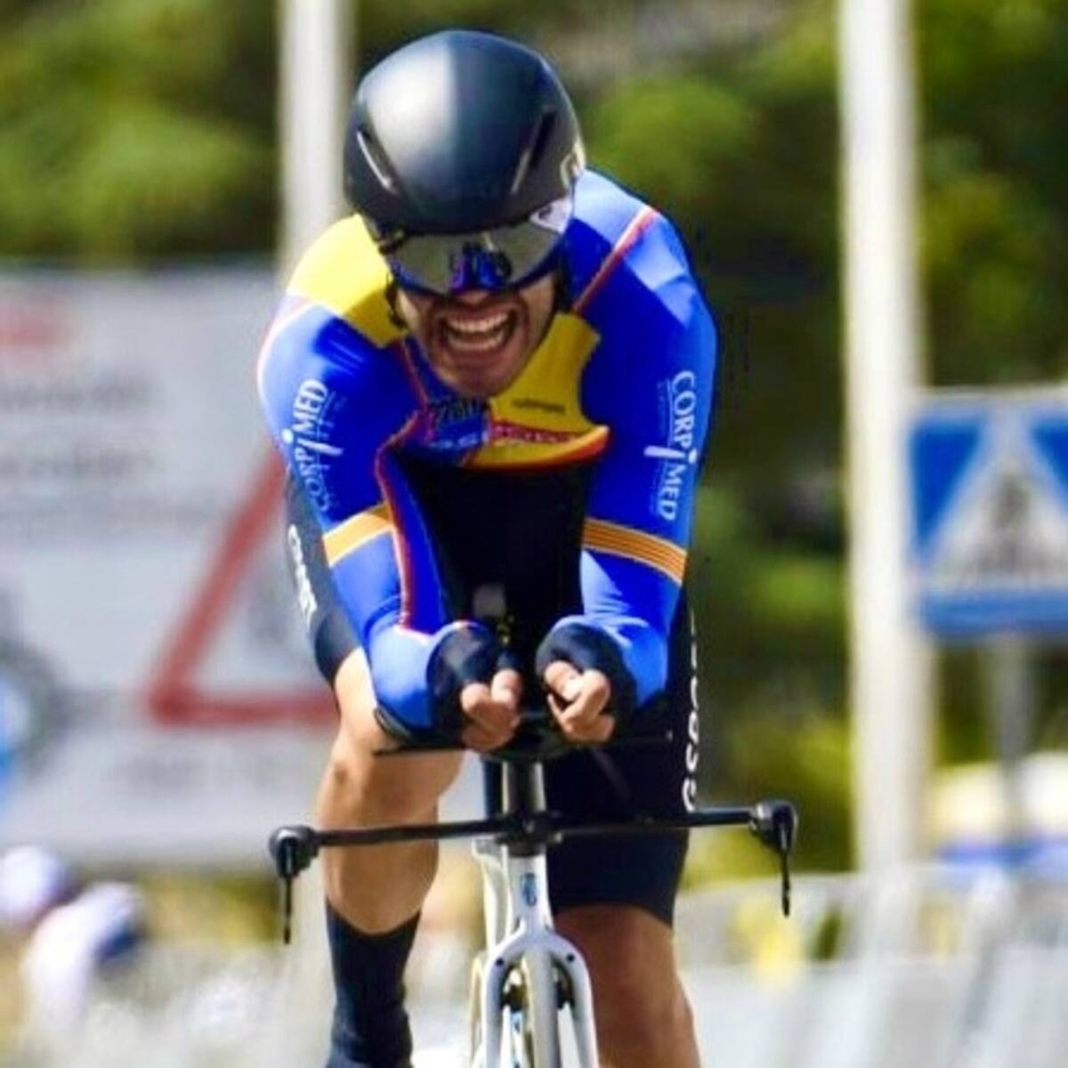 Sergio Verdú, ciclista de Petrer, acaba cuarto Máster 30 en el Campeonato de España CRI