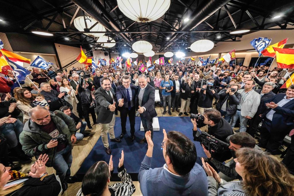 Acto de clausura de presentación de Francisco Cañizares como candidato a la alcaldía de Ciudad Real