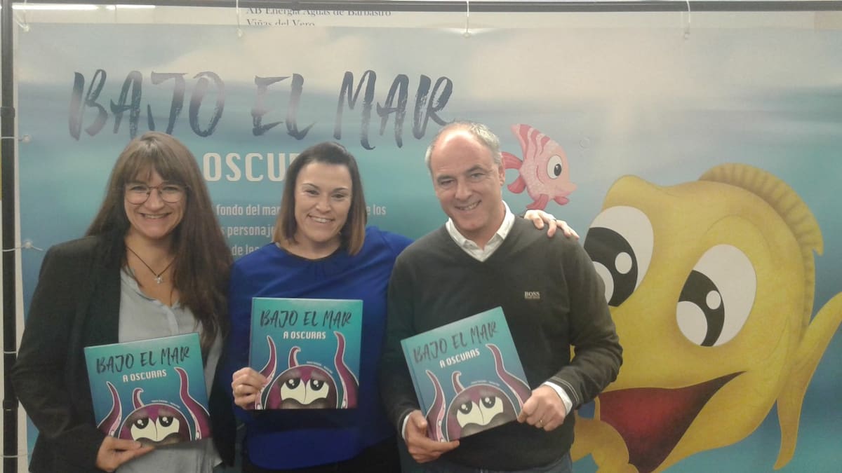 Gráficas Editores presenta en Barbastro el cuento infantil “Bajo el mar a oscuras”