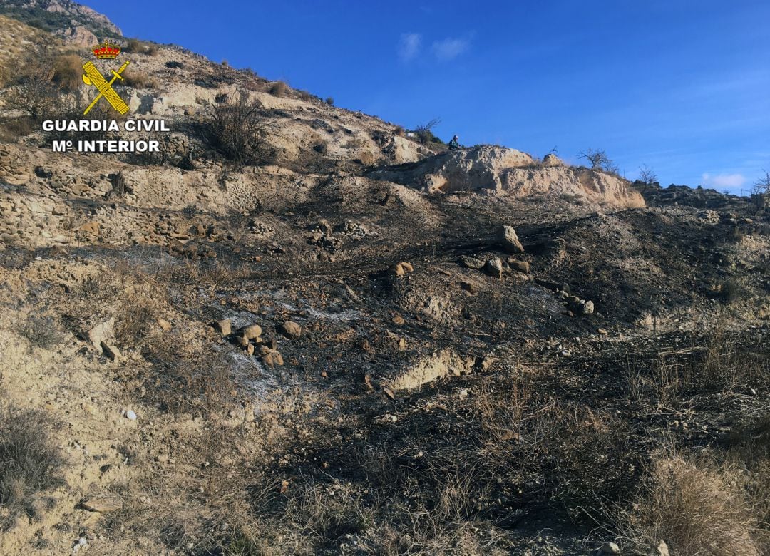 Terreno calcinado en Fortuna