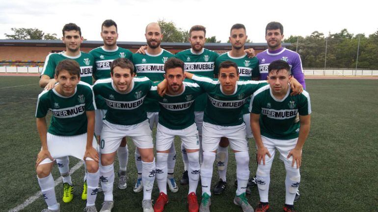 Once inicial del Úbeda ante el Vilches en la ida de octavos de final de Copa Subdelegada