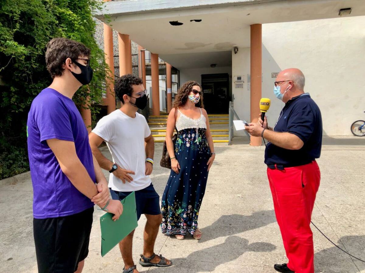 Protestas de Estudiantes en Algeciras