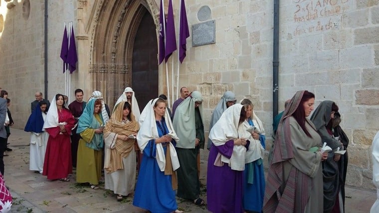 Representación de la Visitatio Sepulchri en Gandia