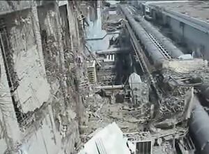 Fotografía tomada el 15 de abril cedida por TEPCO, la empresa que opera la planta de Fukushima, y cedida el domingo, 17 de abril de 2011.