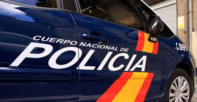 Vehículo del Cuerpo Nacional de Policía.