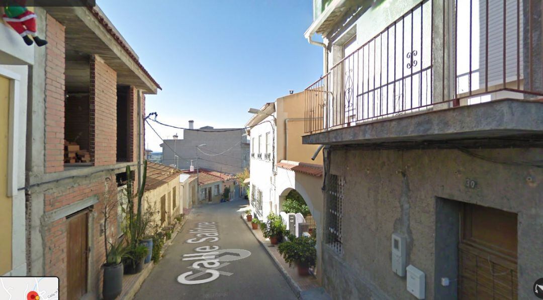 Calle Salitre, en Abanilla