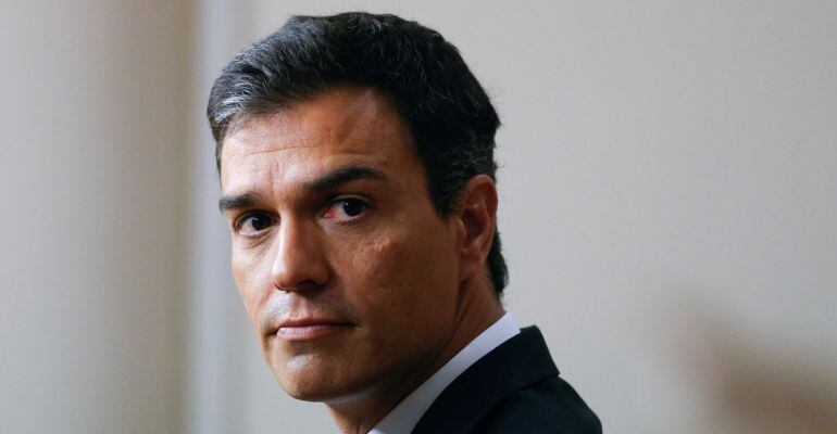 El líder del PSOE, Pedro Sanchez.