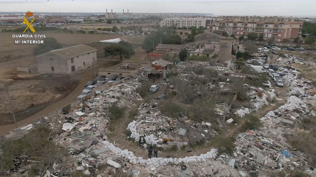 Vertedero ilegal Son Güells.