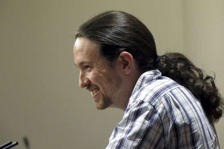 El secretario general de Podemos, Pablo Iglesias.