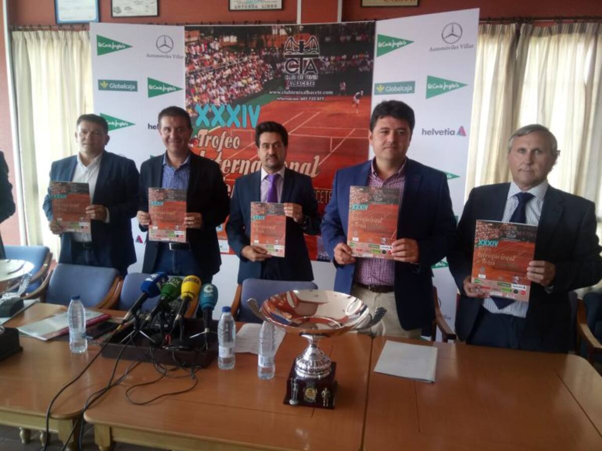 Este martes comienza el Trofeo Ciudad de Albacete de tenis