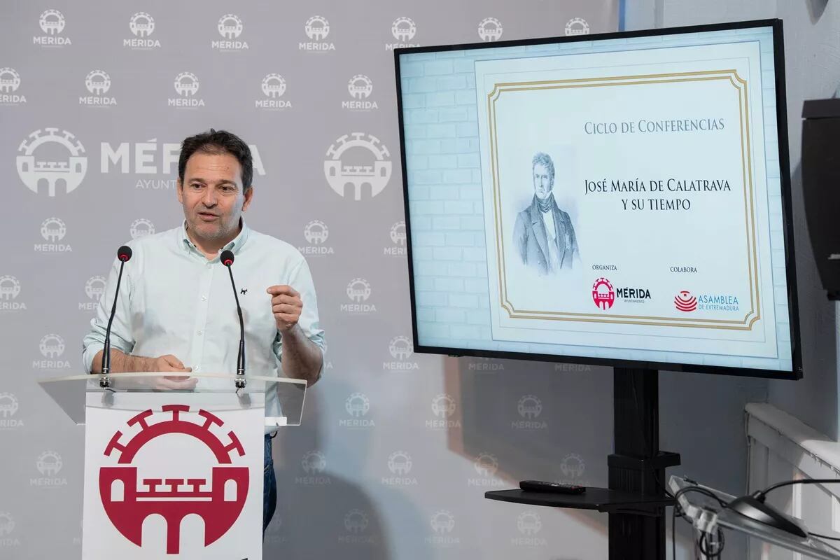 Antonio Vélez, delegado de Cultura del Ayuntamiento de Mérida