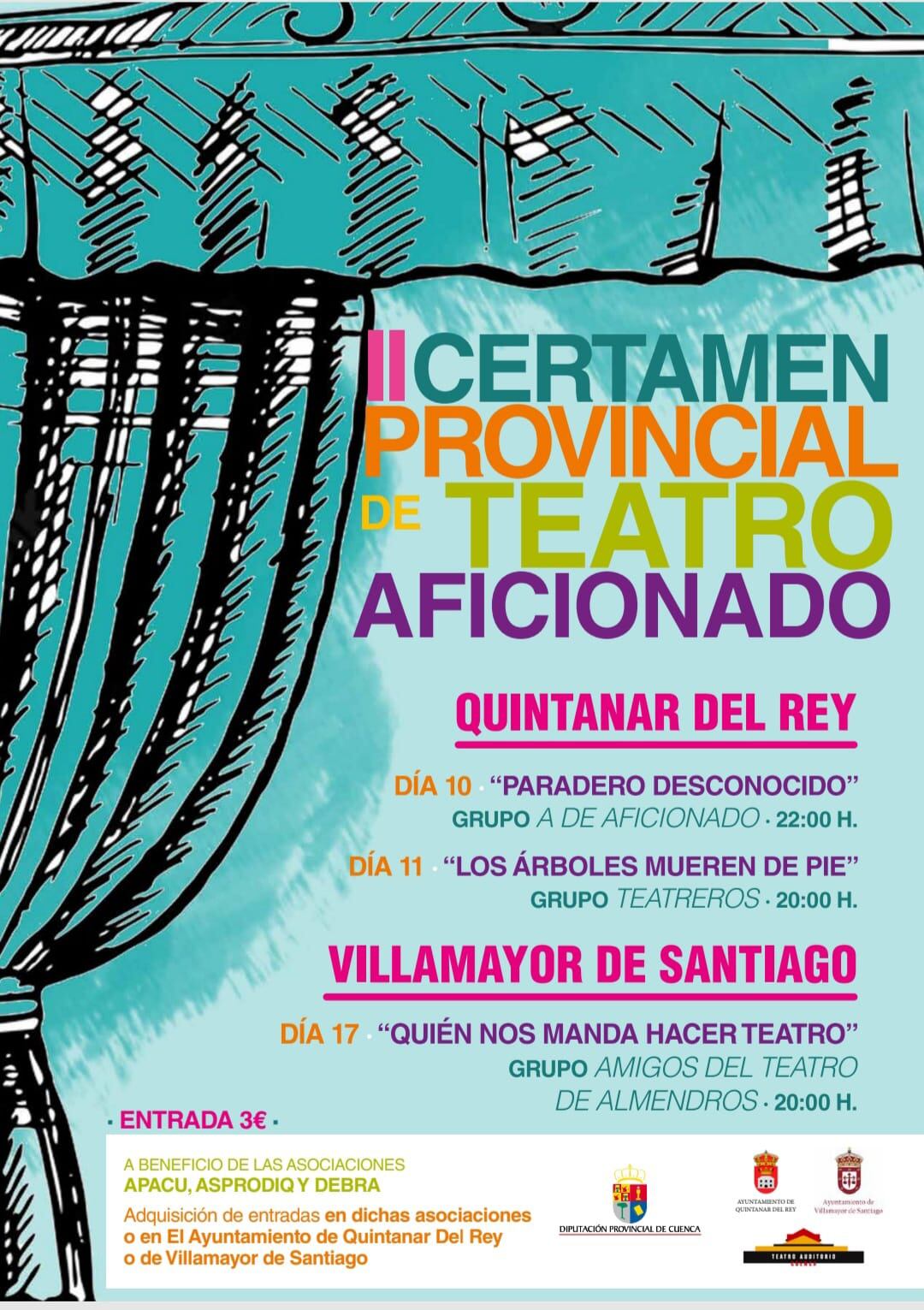 Semifinales del II Certamen Provincial de Teatro Aficionado de la Diputación de Cuenca