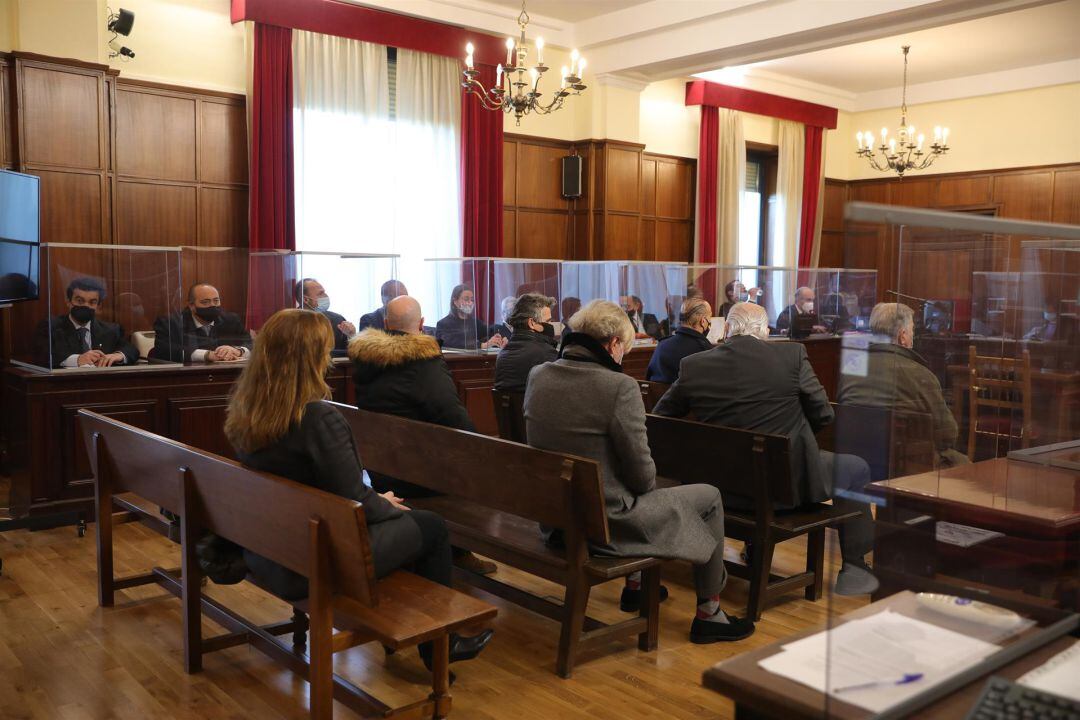 Imagen de la sala de Betis en el juicio del Betis