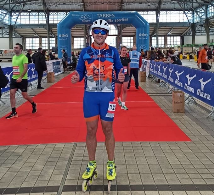 Daniel Blanco tuvo una buena actuación en la Media Maratón de Lourdes