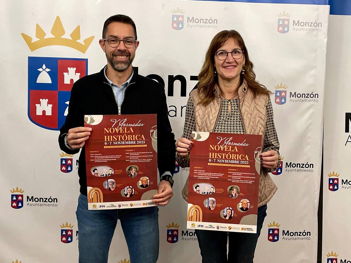 Las Jornadas de Novela Histórica regresan a Monzón