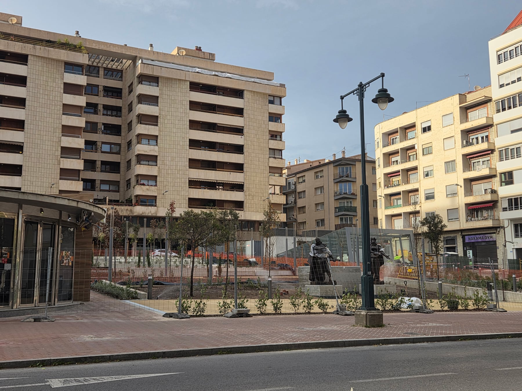 Imagen de la Rosaleda en la mañana del lunes 24 de noviembre