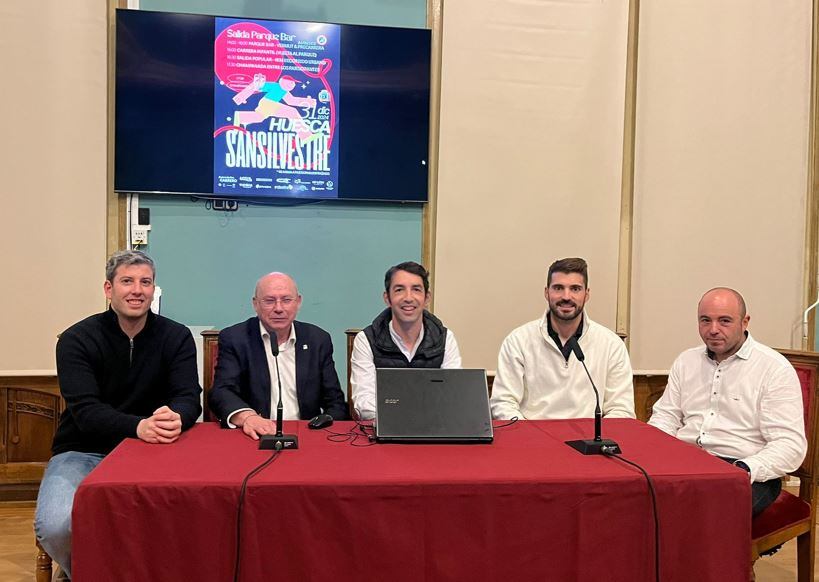 Presentación de la San Silvestre de Huesca