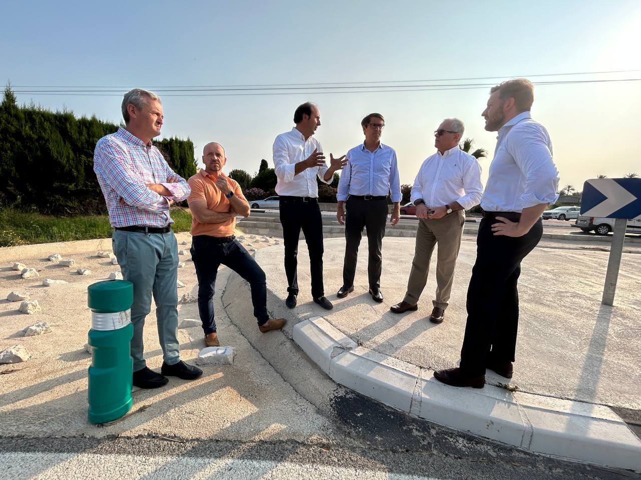 Visita a la carretera de Santa Pola