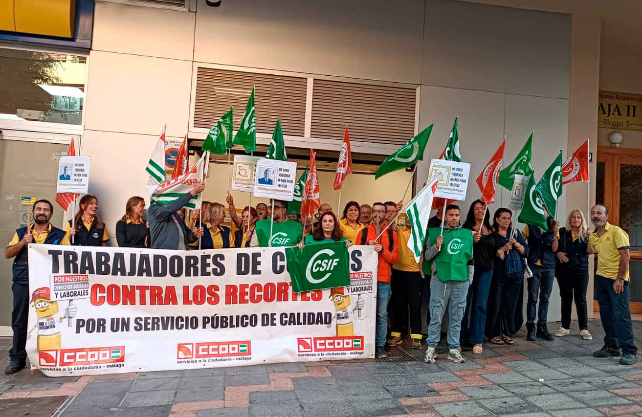 Momento de la protesta