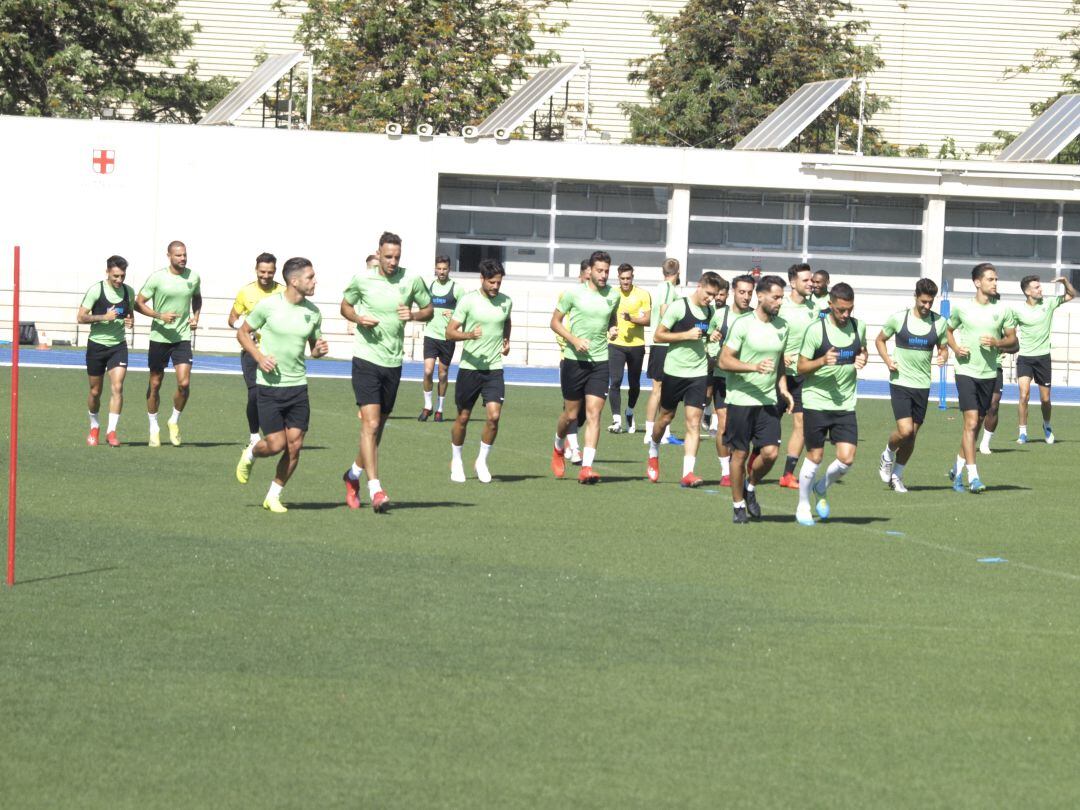 La plantilla del Almería ha iniciado las vacaciones.