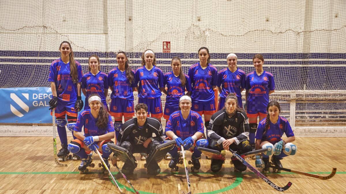 Entrevista a Ainoha García y Lucía Yañez, del Hockey Raxoi