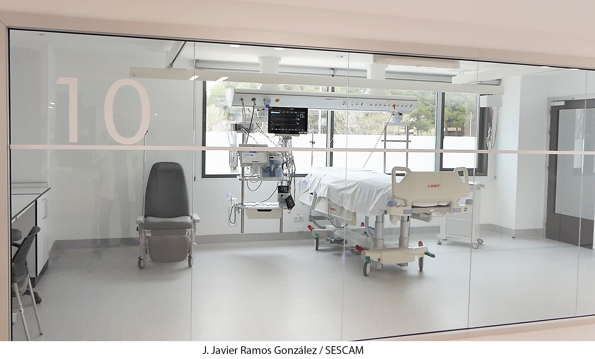 Nueva habitación UCI Hospital Guadalajara