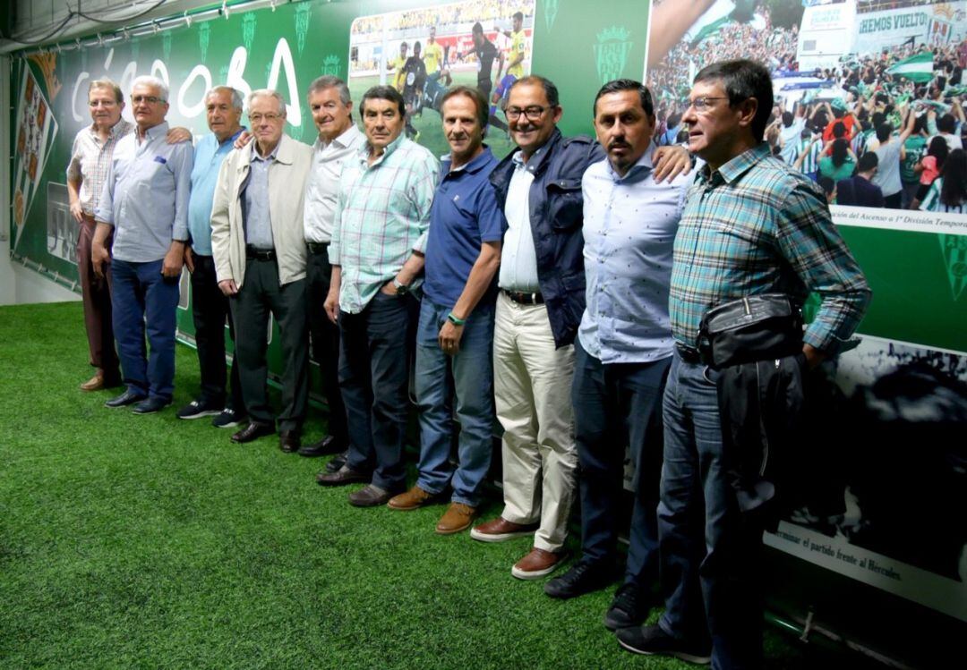 Jugadores veteranos del Córdoba CF