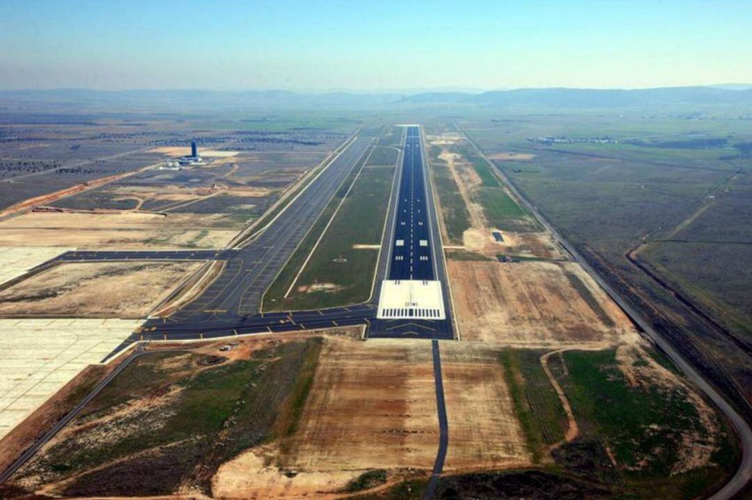 Vista aérea del Aeropuerto de Ciudad Real