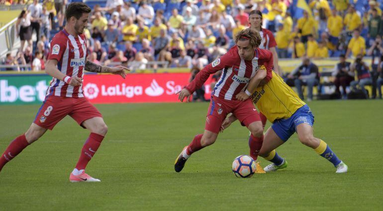 Antoine Griezmann, durante el partido ante Las Palmas