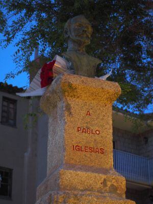 Busto de Pablo Iglesias, fundador del PSOE y de UGT (Ávila)