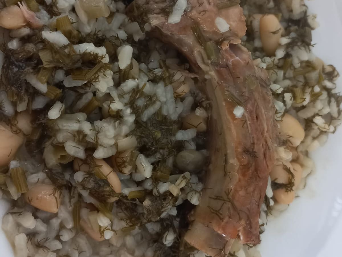 Arroz con hinojos y tortillas de camarones en el Día del Libro