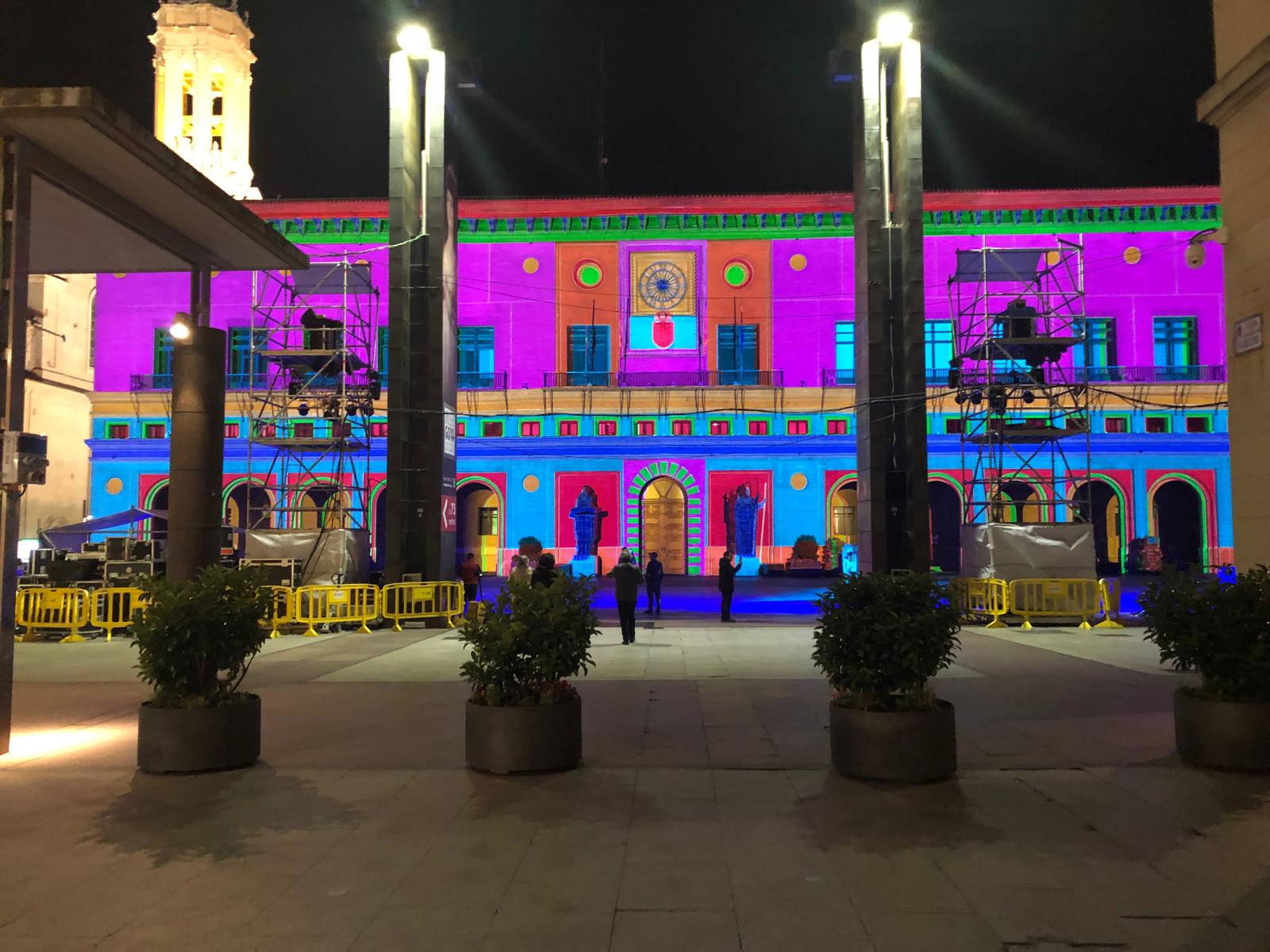 Fiestas Goyescas 2024, videomapping