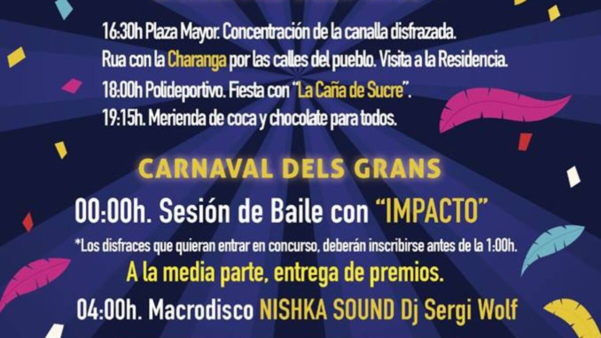 Fin de semana de carnaval en Benabarre
