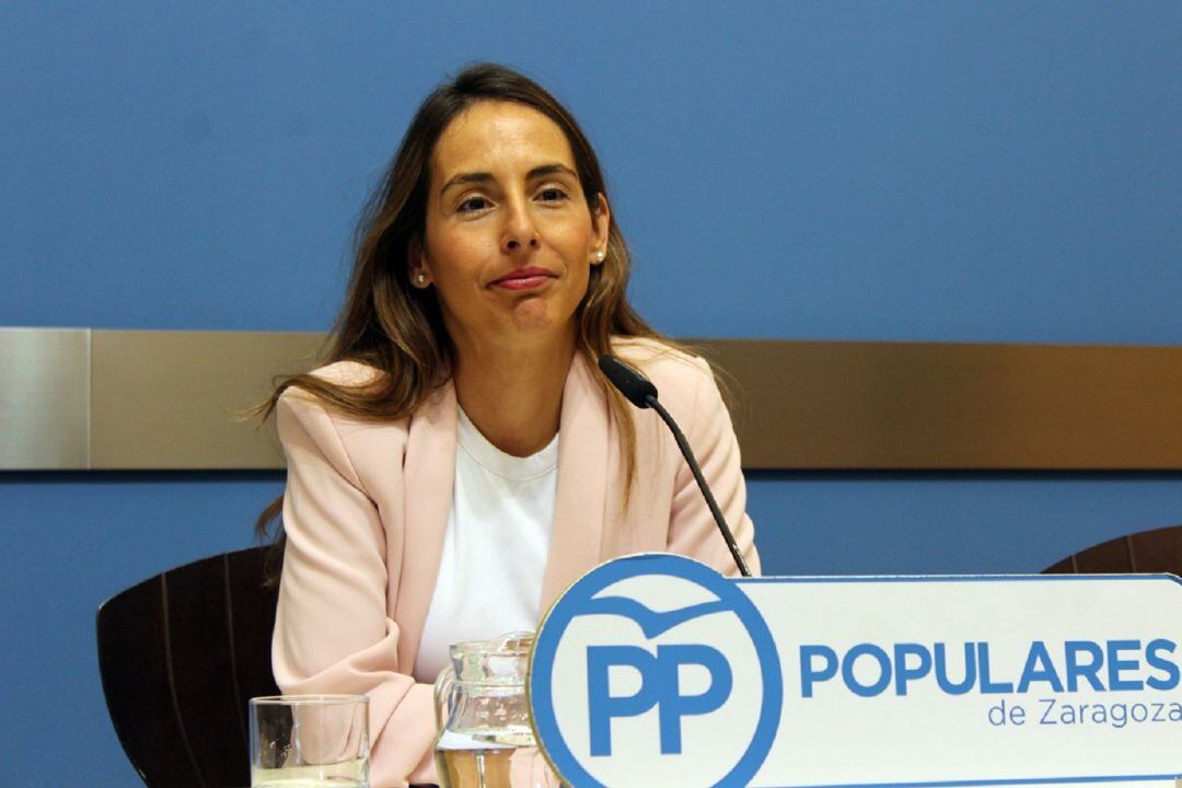 La concejala popular María Navarro 