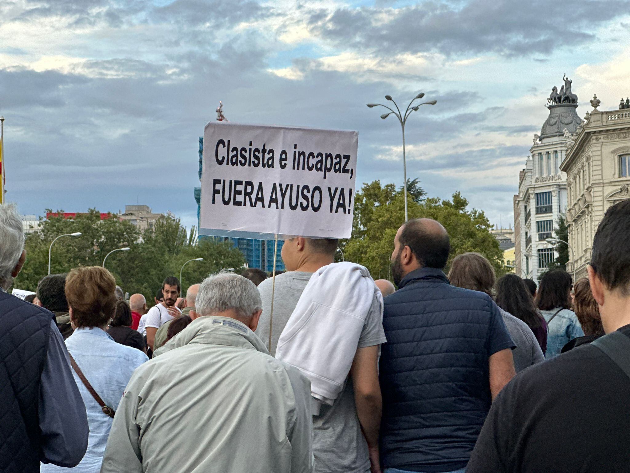 Manifestación por la Sanidad Pública en Madrid