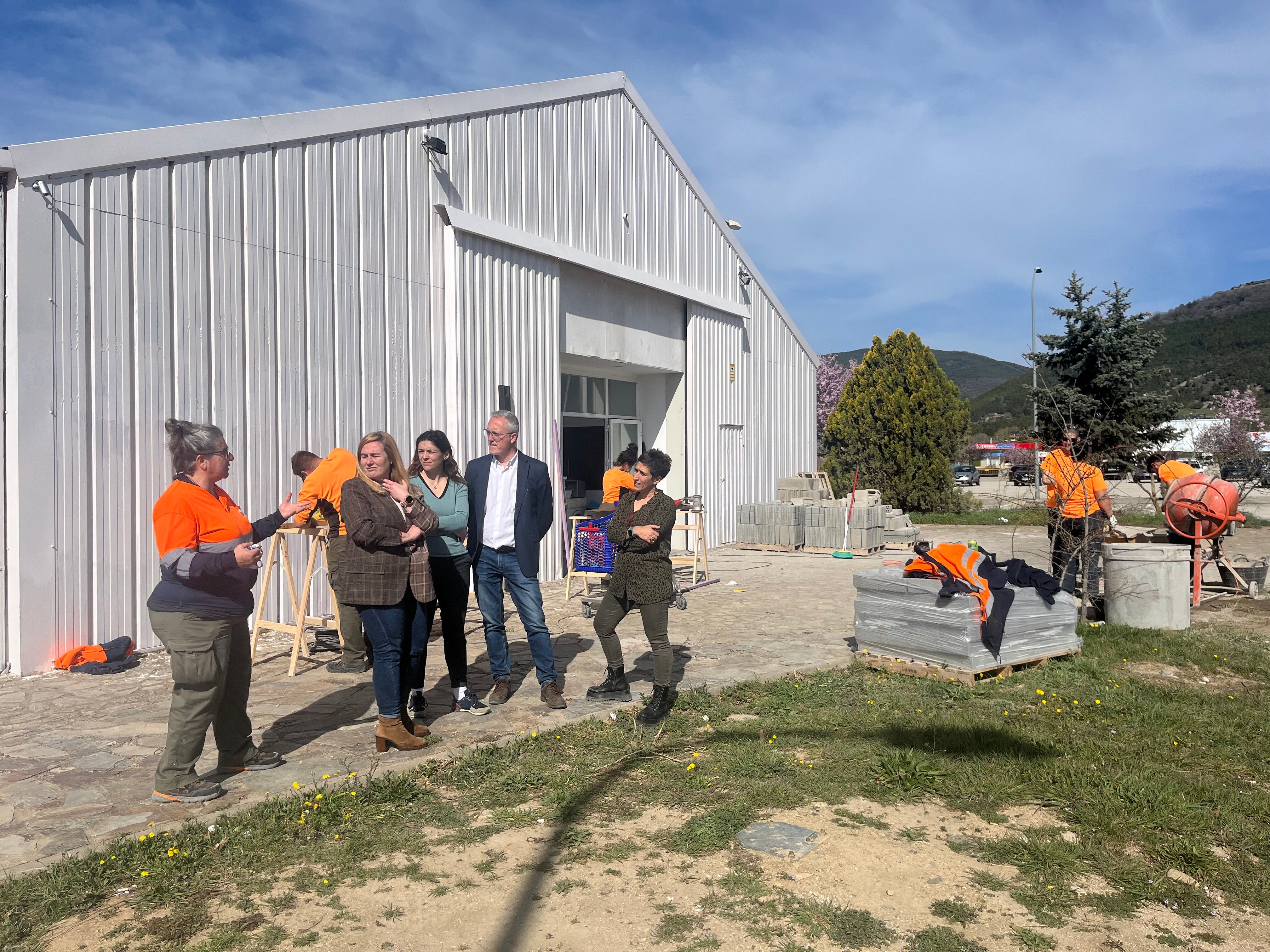 Centro de Formación municipal en Jaca, ubicado en el polígono Campancián