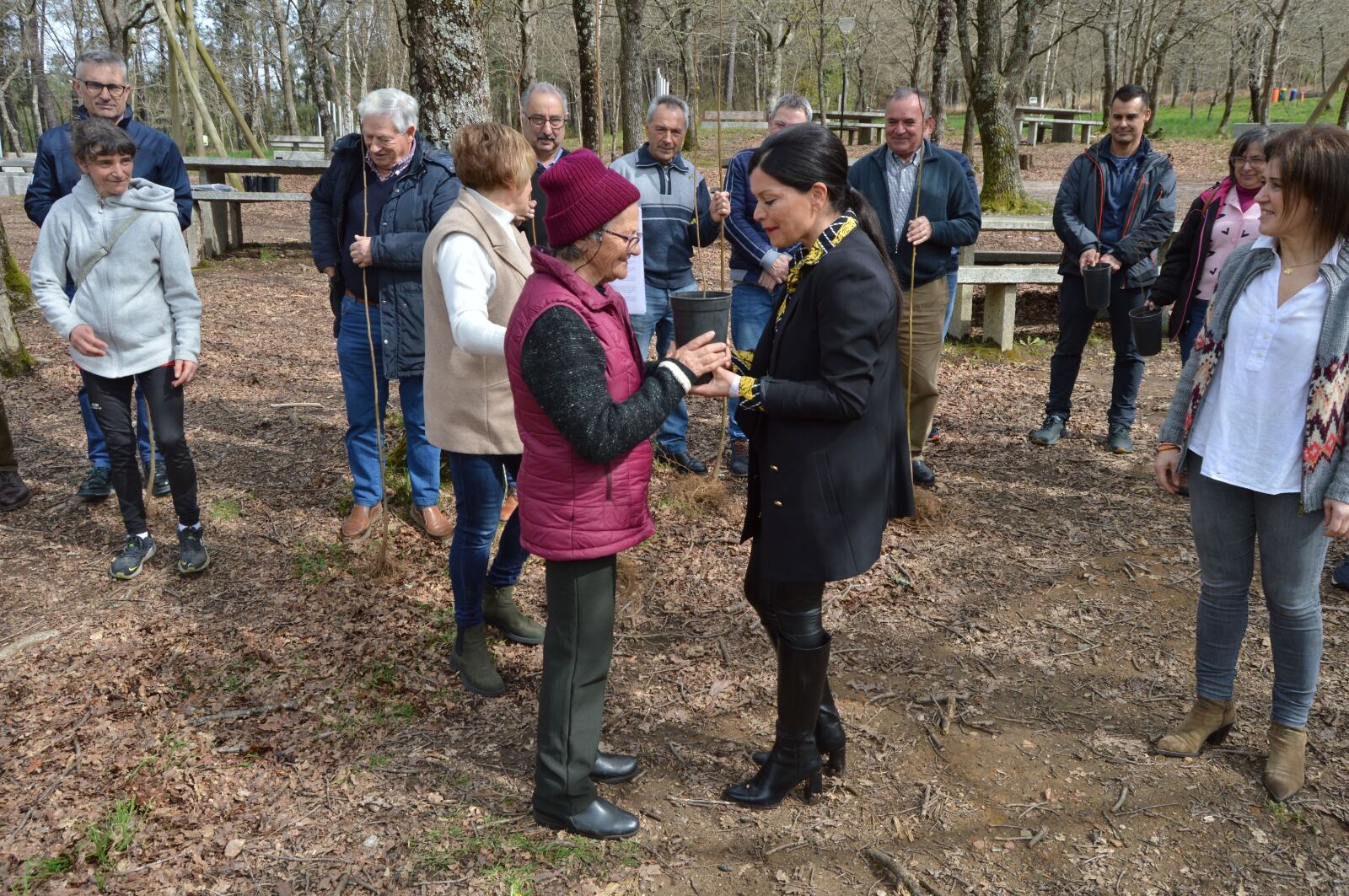 Nidia Arévalo, alcaldesa de Mos, en una imagen de archivo