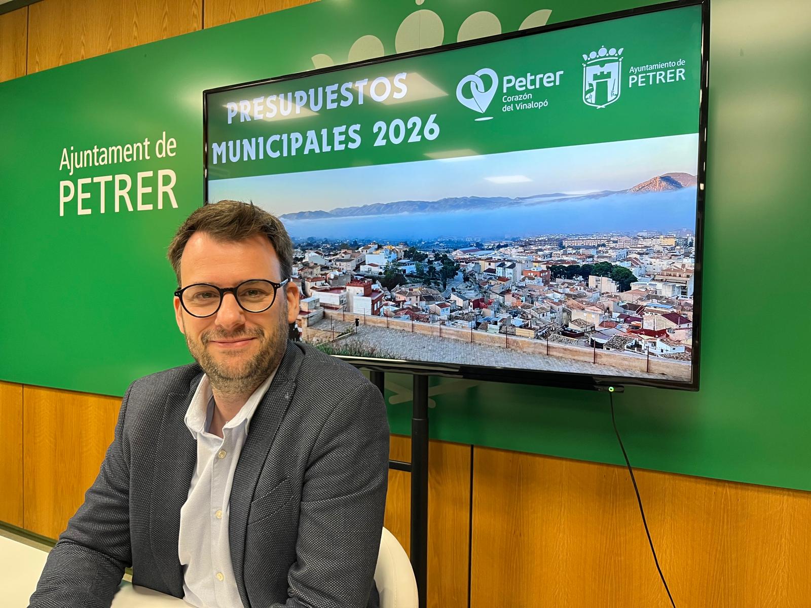 Fernando Portillo, portavoz del equipo de Gobierno de Petrer