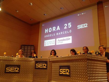 Programa de Hora 25 por el Día de la Mujer. Desde la Fundación Bancaja de Valencia