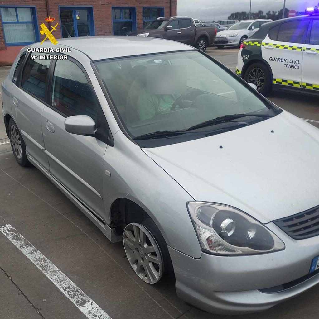 Vehículo interceptado