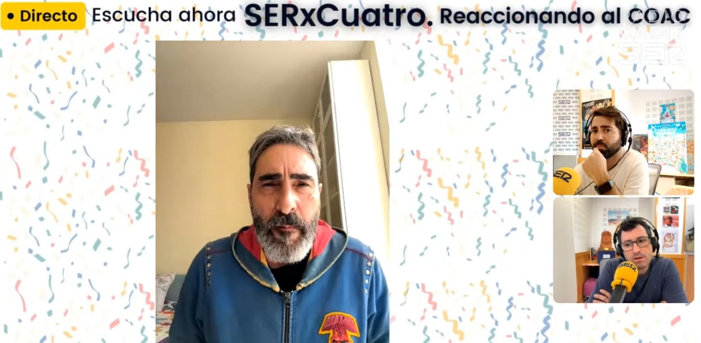 Antonio Martínez Ares en el Reaccionando del SERxCuatro.