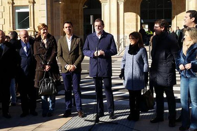 Visita del presidente Rajoy a Zamora en enero de 2016