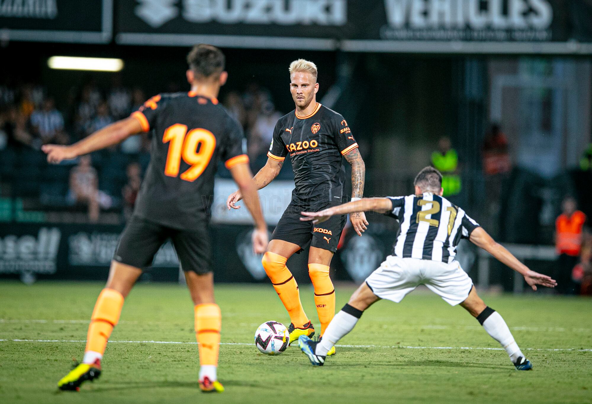 Racic, en Castalia, ante el Castellón.