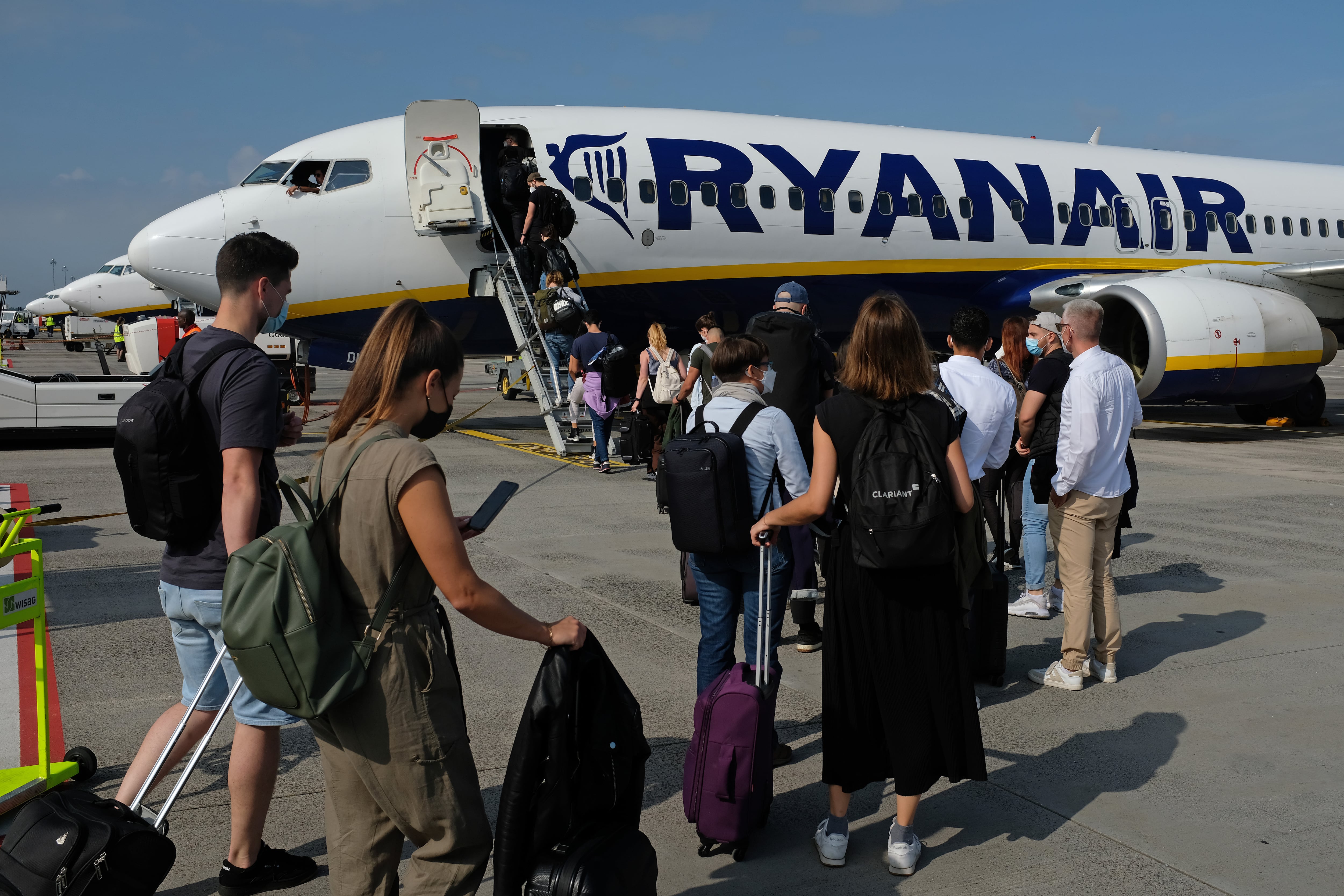 Un avión de Ryanair