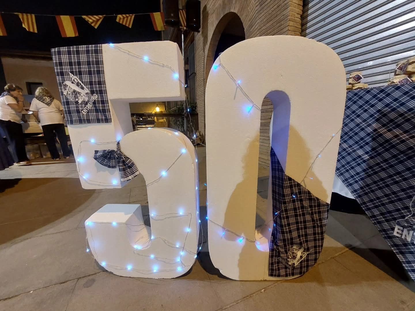 El Barrio del Entremuro celebró el 50 aniversario de fiestas ininterrumpidas. Foto: Barrio del Entremuro