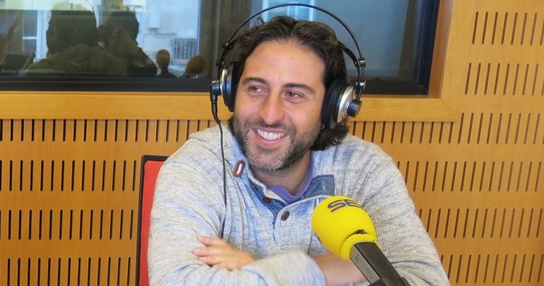 Jesús Rodríguez, durante una entrevista en Radio Cádiz