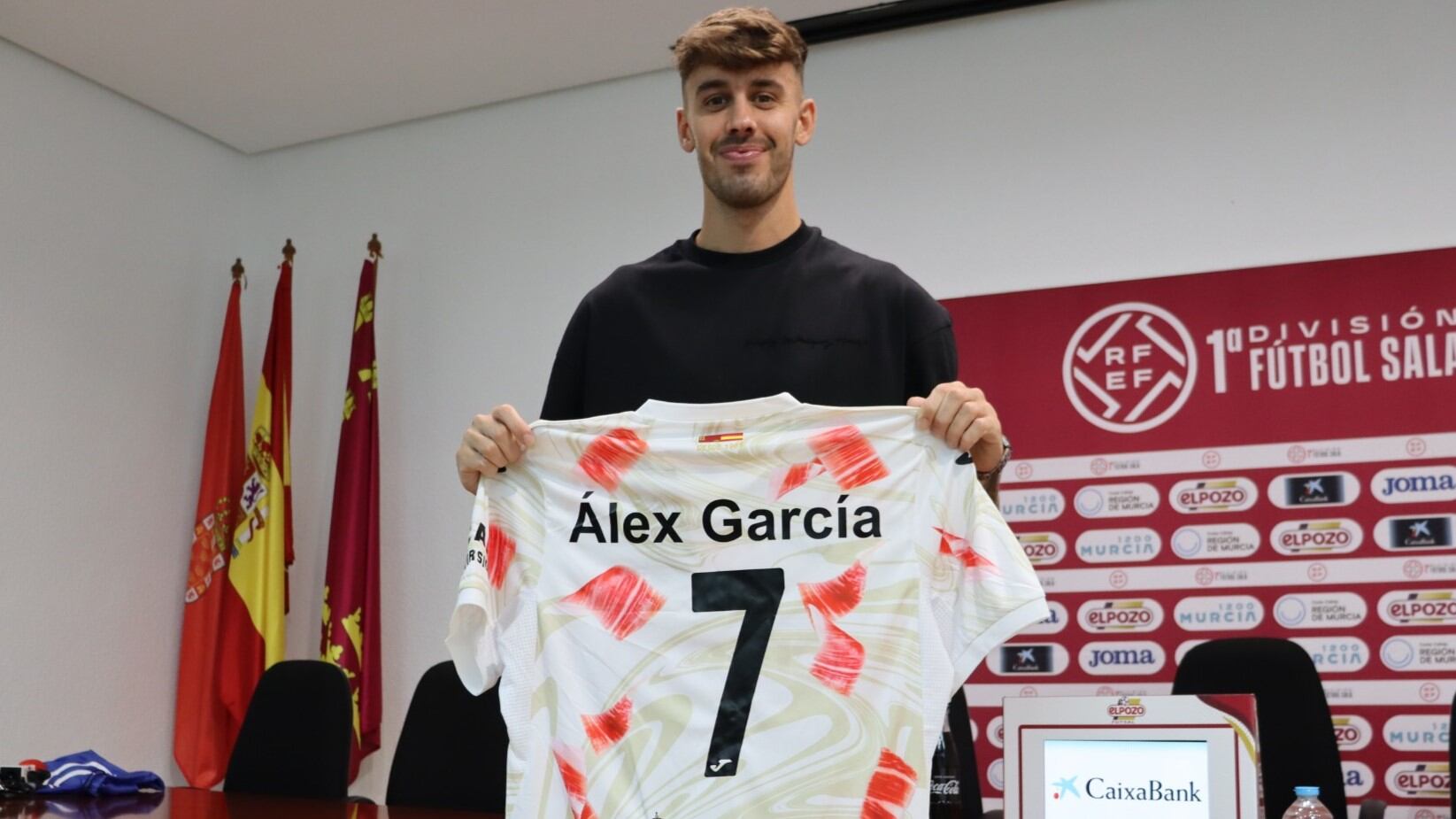 Álex García, jugador de ElPozo Murcia