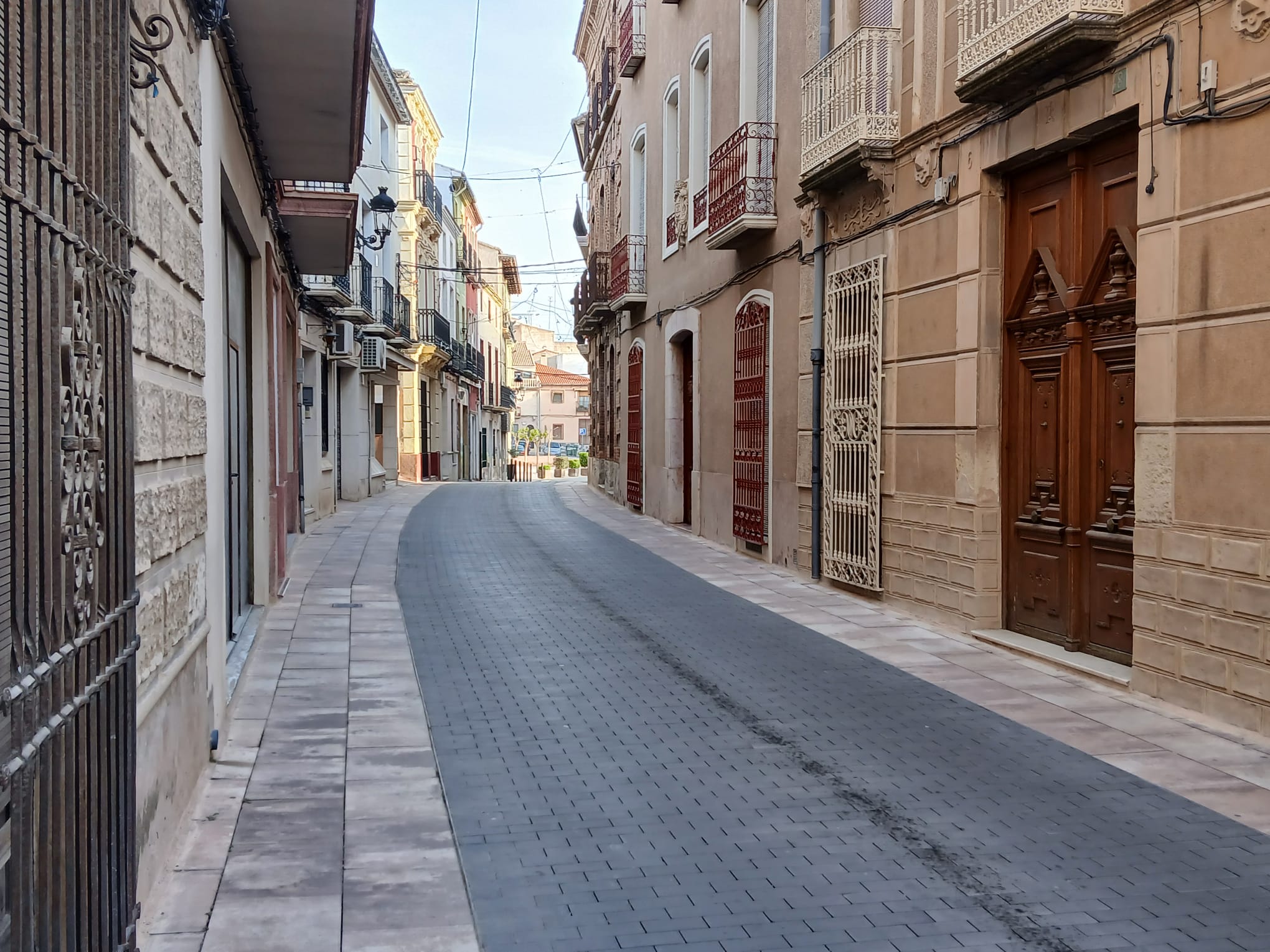 Calle Mayor. Caudete