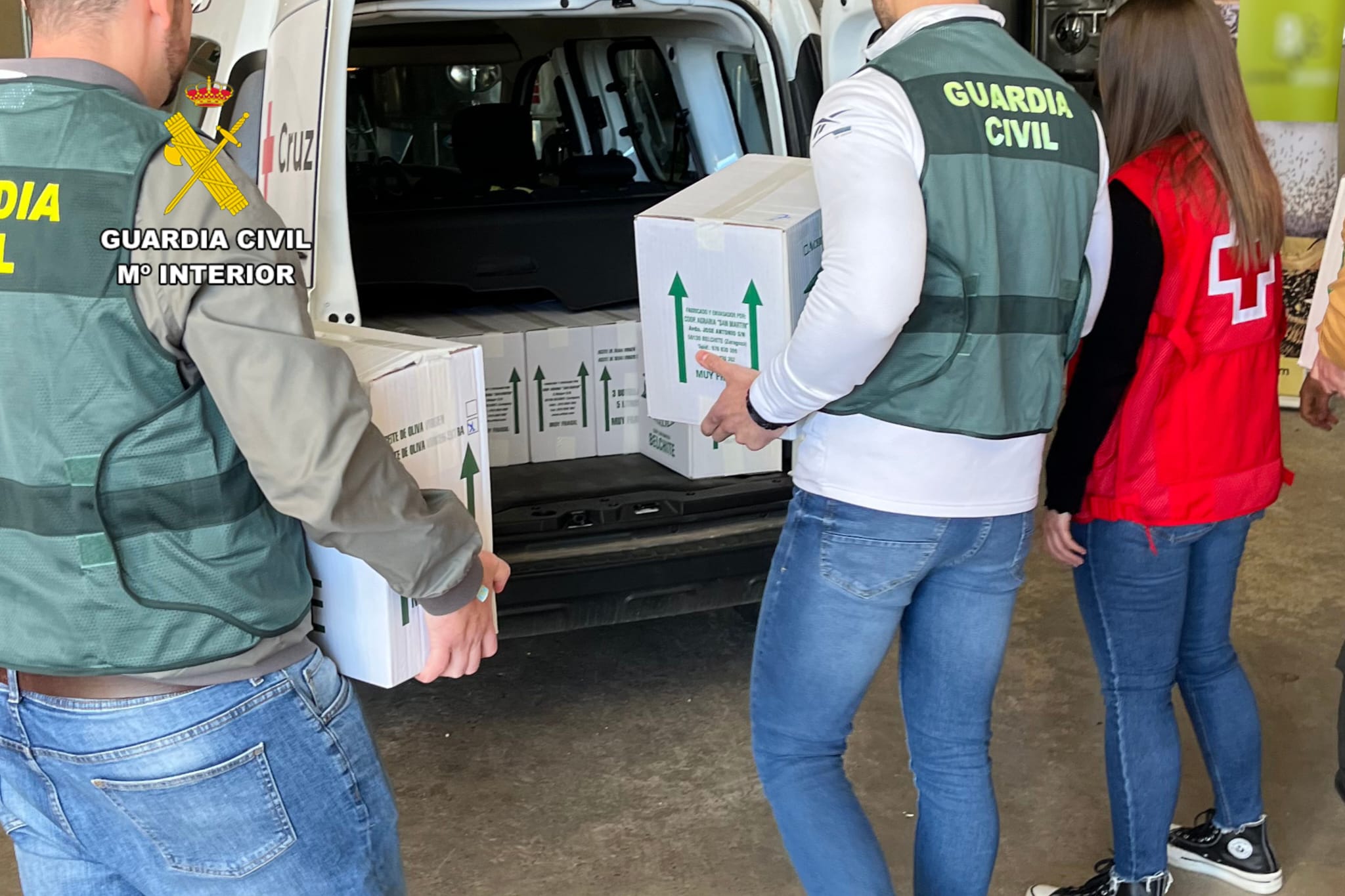 Los 136 litros de aceite fueron donados a entidades benéficas