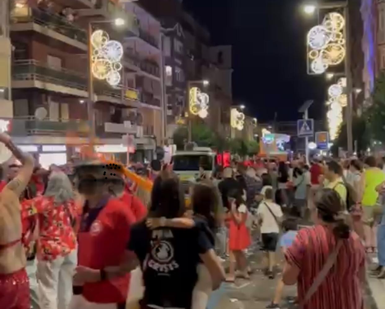 Desfile de peñas Guadalajara